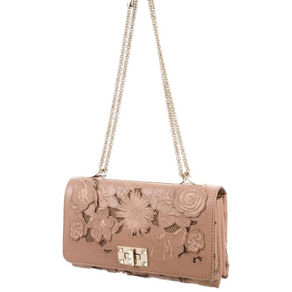 Rare VALENTINO Girello Flap Bag in Blush - Picture 12 of 14